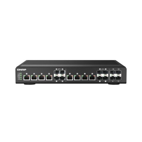 Switch zarządzalny QNAP QSW-IM1200-8C 4x 10GbE SFP+ 8x 10GbE SFP+/RJ-45 combo Switch zarządzalny QNAP QSW-IM1200-8C 4x 10GbE SFP+ 8x 10GbE SFP+/RJ-45 combo