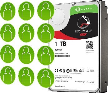 DYSK SEAGATE IronWolf ST1000VN002 1TB