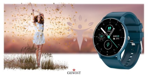 Smartwatch Giewont GW120-4 Niebieski-Niebieski