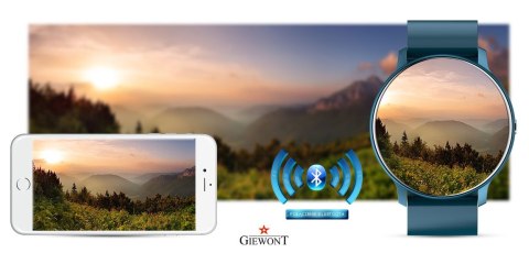 Smartwatch Giewont GW120-4 Niebieski-Niebieski