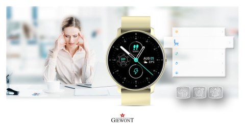 Smartwatch Giewont GW120-6 Ecru-Ecru