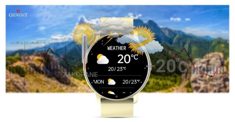 Smartwatch Giewont GW120-6 Ecru-Ecru