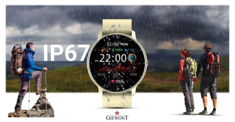 Smartwatch Giewont GW120-6 Ecru-Ecru