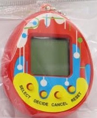 Zabawka Tamagotchi elektroniczna gra jajko czerwon