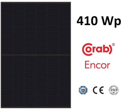 Moduł panel PV ENCOR EC410M-10-108FB-V 410W FULL BLACK 1722x1134x30 1szt. Moduł panel PV ENCOR EC410M-10-108FB-V 410W FULL BLACK 1722x1134x30 1szt.