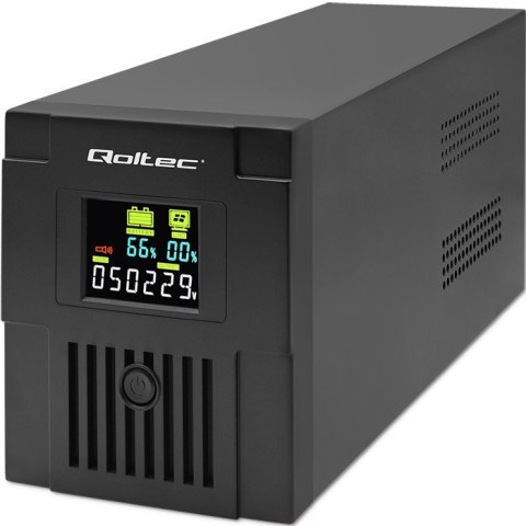 Qoltec Zasilacz awaryjny UPS | Monolith | 2000VA | 1200W | LCD | USB