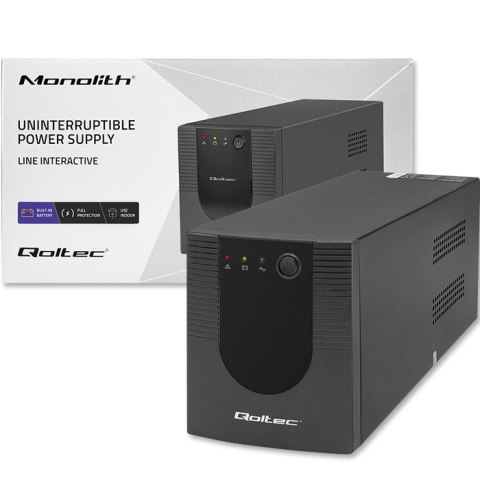 Qoltec Zasilacz awaryjny UPS | Monolith | 2000VA | 1200W