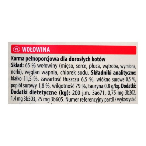 ANIMONDA Carny Adult smak: wołowina 200g