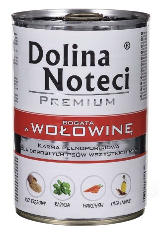 Karma DOLINA NOTECI Premium Wołowina (0,40 kg )