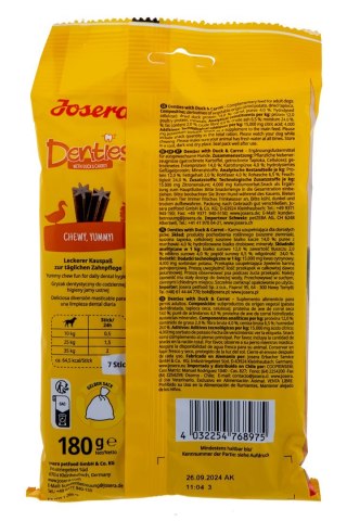 Josera Denties z Kaczką i marchewką 180g