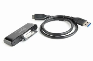 Adapter GEMBIRD AUS3-02 (USB 3.0 M - SATA M; 0,6m; kolor czarny)