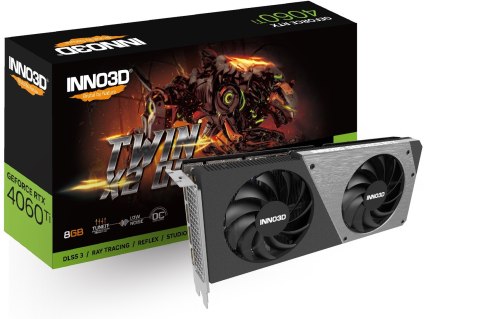 Karta graficzna INNO3D GeForce RTX 4060 Ti Twin X2 OC 8GB