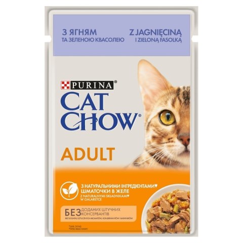 CAT CHOW ADULT GiJ Jagn&Ziel Fasola w galarecie 85g