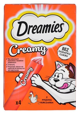 Dreamies Creamy Kurczak 4x10g