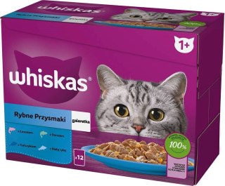 Whiskas Sasz Gal BiaRyb/Dor/Łos/Tuń 12x85g