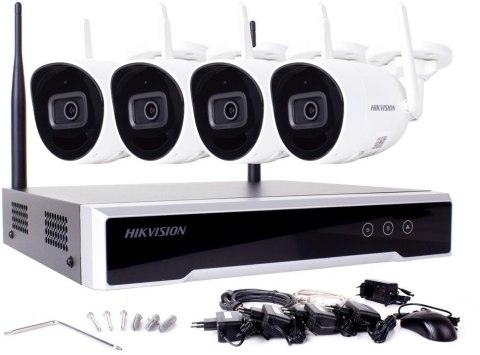 ZESTAW MONITORINGU WIFI HIKVISION WIFIKIT-B4-4CH