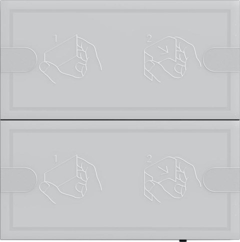 GIRA KNX Sensor 2-przyciskowy Komfort TS4 antracyt 5002 028