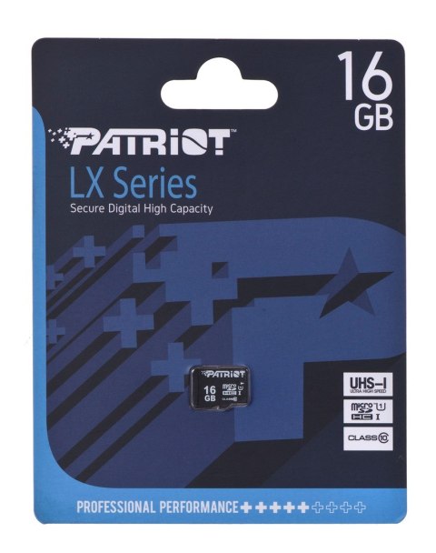 Patriot 16GB LX Series UHS-I microSDHC