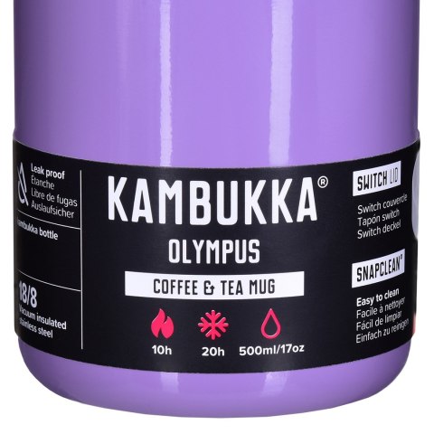 Kambukka kubek termiczny Olympus 500ml - Violet