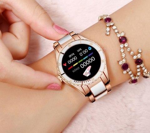 Smartwatch Damski Rubicon RNCE82 Różowy