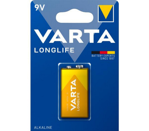 Baterie VARTA Longlife Extra 6LR61/PP3 9V 1szt