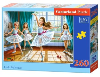 CASTORLAND Puzzle 260 elementów Little Ballerinas - Baletnice 8+