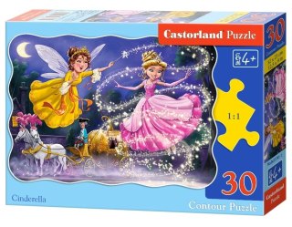 CASTORLAND Puzzle 30 elementów Cinderella - Kopciuszek 4+