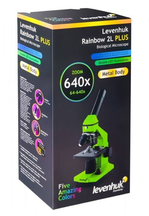 (BG) Mikroskop Levenhuk Rainbow 2L PLUS