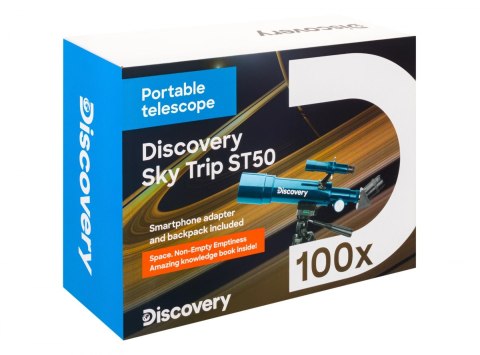 (EN) Teleskop Discovery Sky Trip ST50 z książką