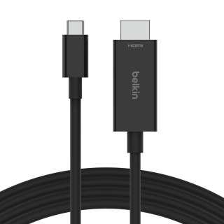 BELKIN KABEL USB-C - HDMI 2.1, M/M, 2M , CZARNY