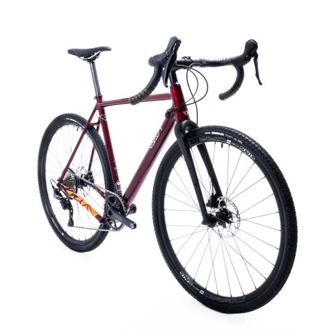 Rower gravel VAAST 700C APEX GRX 52cm S Gloss Berry Red