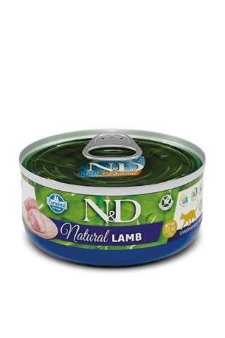 FARMINA N&D CAT NATURAL Jagnięcina 140g