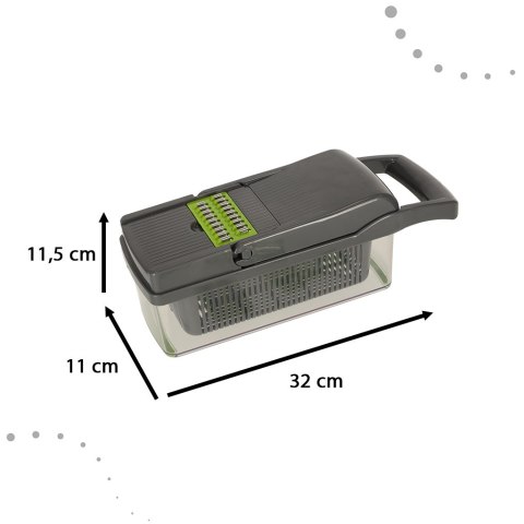 Wielofunkcyjna krajalnica szatkownica do warzyw 22w1