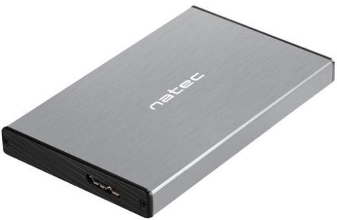 OBUDOWA DYSKU ZEWNĘTRZNA NATEC RHINO GO SATA 2.5cala USB 3.0 SZARA