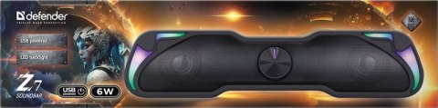 GŁOŚNIK DEFENDER SOUNDBAR Z7 6W LED USB