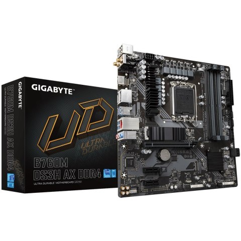 Płyta główna Gigabyte B760M DS3H AX DDR4 Płyta główna Gigabyte B760M DS3H AX DDR4