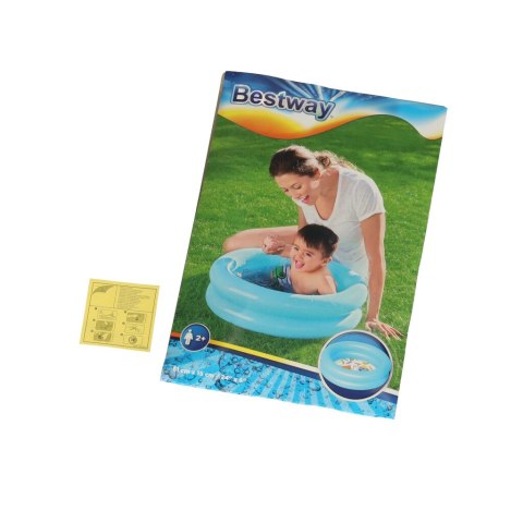 BESTWAY 51061 Basen brodzik dla dzieci niebieski 61cm