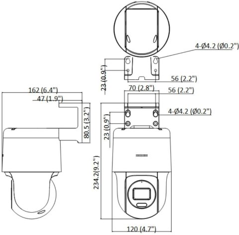 Kamera IP Hilook PTZ 2MP PTZ-N2MP