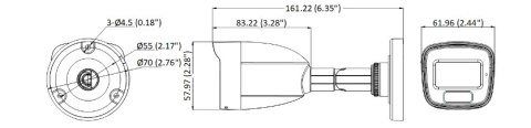 Kamera TVI Hilook bullet 5MP TVICAM-B5M-20DL 2.8mm