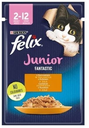 Karma Felix Fantastic Junior Kurczak 85g