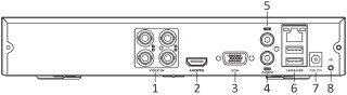 Rejestrator TVI Hilook DVR-4CH-4MP