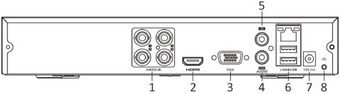 Rejestrator TVI Hilook DVR-4CH-4MP