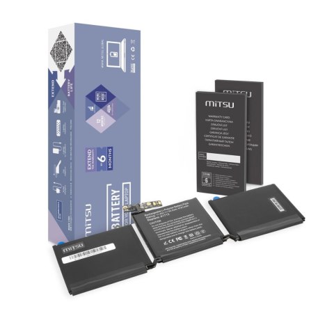 Bateria Mitsu do notebooka Apple MacBook Pro 13 A1708 (A1713) (11.4V) (4781 mAh) Bateria Mitsu do notebooka Apple MacBook Pro 13 A1708 (A1713) (11.4V) (4781 mAh)