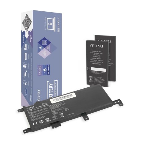 Bateria Mitsu do notebooka Asus F542 (7.4V-7.6V) (3800 mAh) Bateria Mitsu do notebooka Asus F542 (7.4V-7.6V) (3800 mAh)