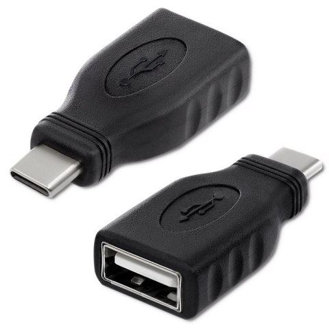 Qoltec Adapter USB 3.1 Typ C męski | USB 2.0 A żeński