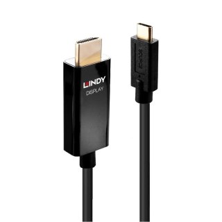 Adapter LINDY USB-C - HDMI 4K60 1m Czarny