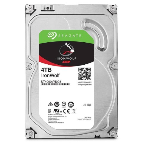 Dysk SEAGATE ST4000VN008 IronWolf™ 4TB 5900 64MB SATA III NAS Dysk SEAGATE ST4000VN008 IronWolf™ 4TB 5900 64MB SATA III NAS
