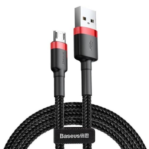 Kabel przewód USB - micro USB 200cm Baseus CAMKLF-C91 Quick Charge 1.5A z obsługą szybkiego ładowania