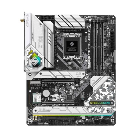 Płyta ASrock Z790 STEEL LEGEND WIFI /Z790/DDR5/SATA3/M.2/USB3.2/WiFi/BT/PCIe5.0/s.1700/ATX