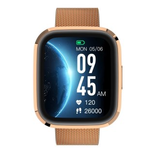 Smartwatch Garett GRC STYLE Gold steel